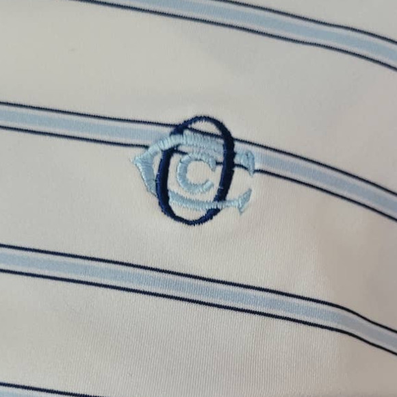 Peter Millar Summer Comfort Golf Shirt Medium with Insignia - Picture 3 of 4